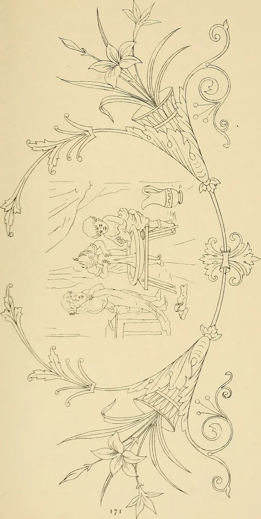 An illustration from Briggs & Co.'s patent transferring papers : patented for the United States of America, 1880, leaf 180