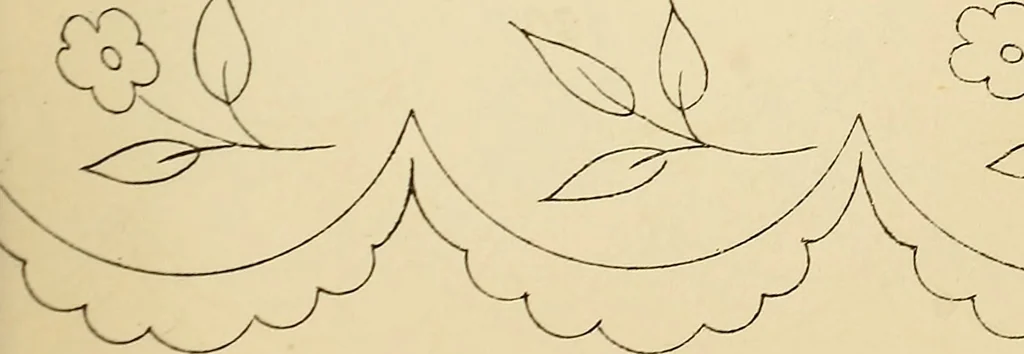 An illustration from Briggs' patent transferring designs, 1880, leaf 12