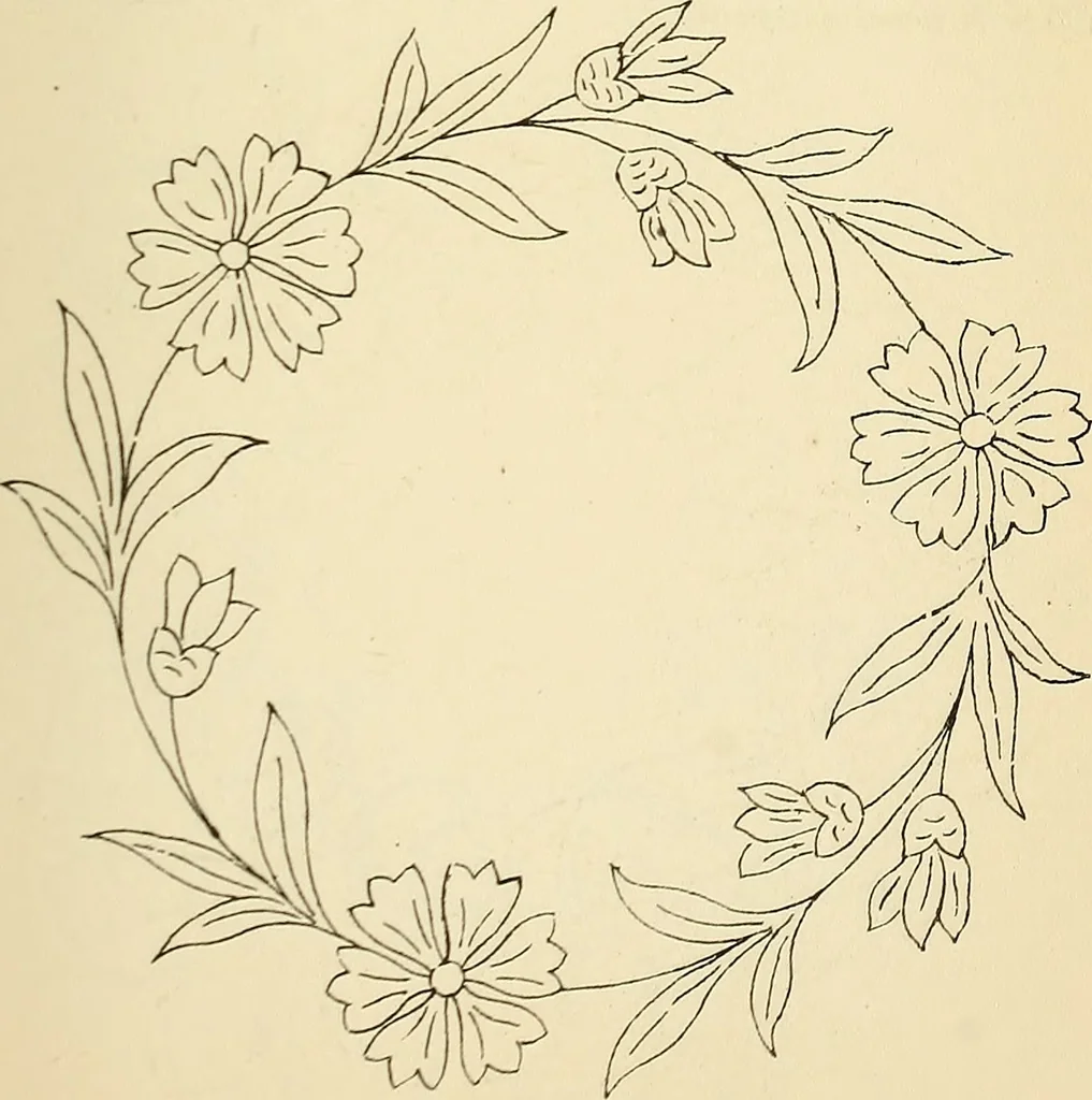 An illustration from Briggs' patent transferring designs, 1880, leaf 124