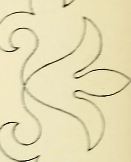 An illustration from Briggs' patent transferring designs, 1880, leaf 125
