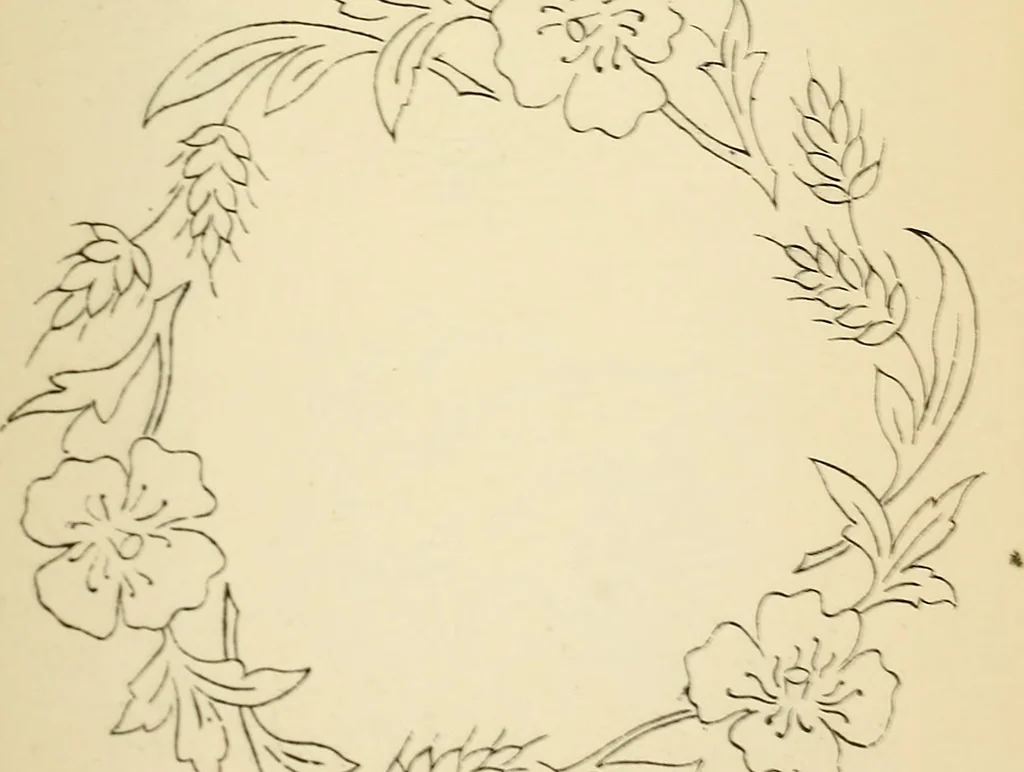 An illustration from Briggs' patent transferring designs, 1880, leaf 128