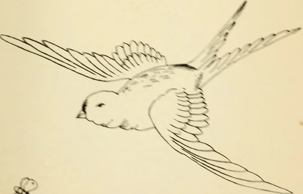 An illustration from Briggs' patent transferring designs, 1880, leaf 130