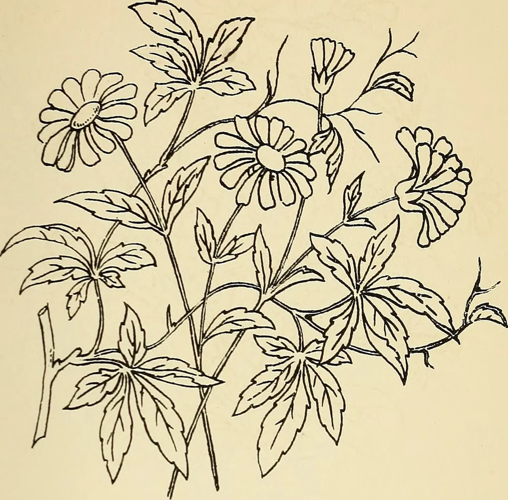 An illustration from Briggs' patent transferring designs, 1880, leaf 134