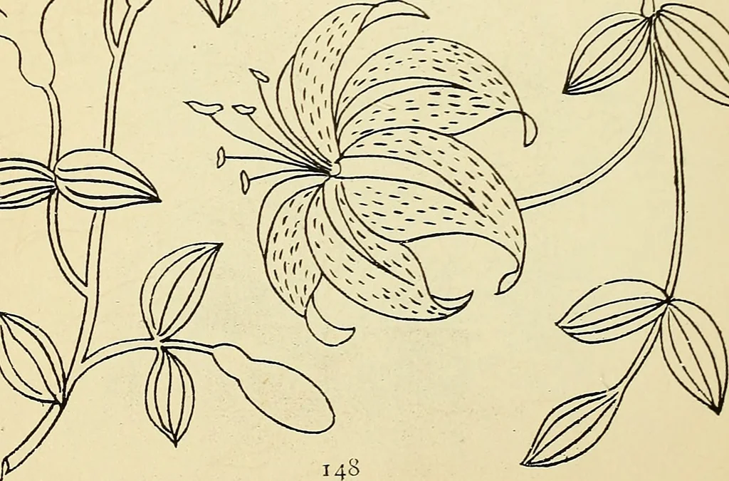 An illustration from Briggs' patent transferring designs, 1880, leaf 155