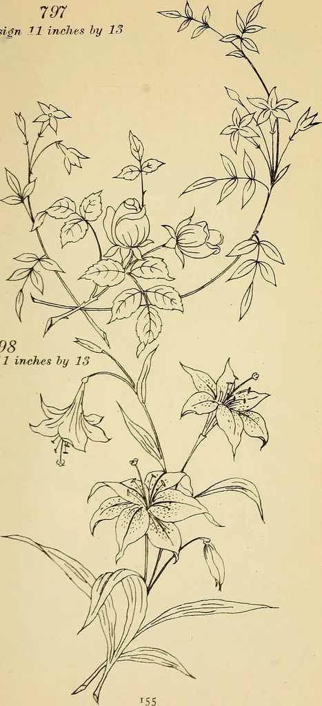 An illustration from Briggs' patent transferring designs, 1880, leaf 162