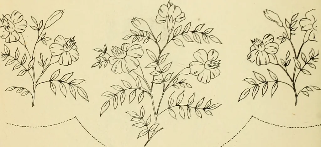 An illustration from Briggs' patent transferring designs, 1880, leaf 167