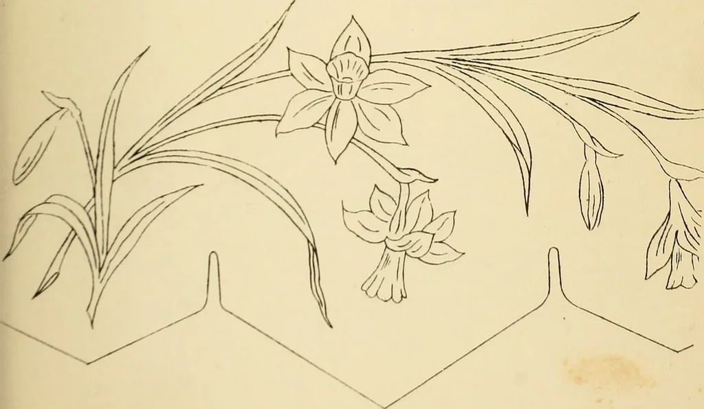 An illustration from Briggs' patent transferring designs, 1880, leaf 168