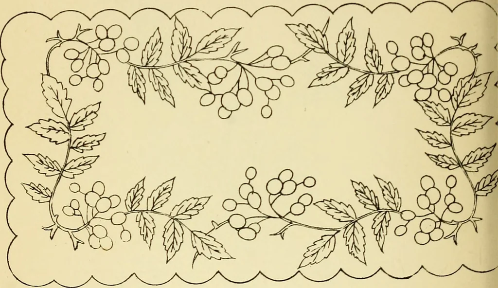 An illustration from Briggs' patent transferring designs, 1880, leaf 183