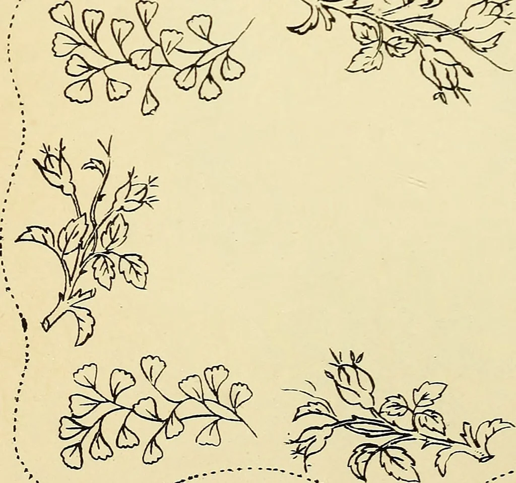 An illustration from Briggs' patent transferring designs, 1880, leaf 183