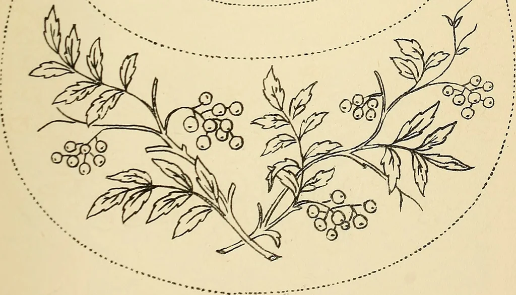 An illustration from Briggs' patent transferring designs, 1880, leaf 186