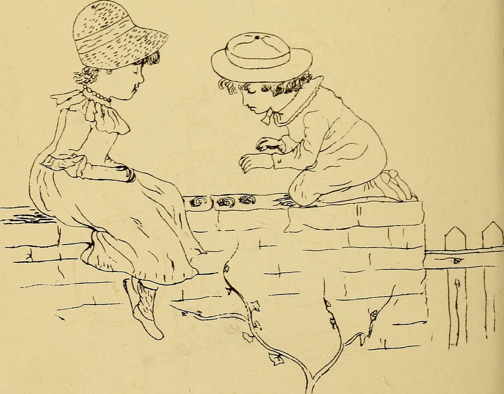 An illustration from Briggs' patent transferring designs, 1880, leaf 203