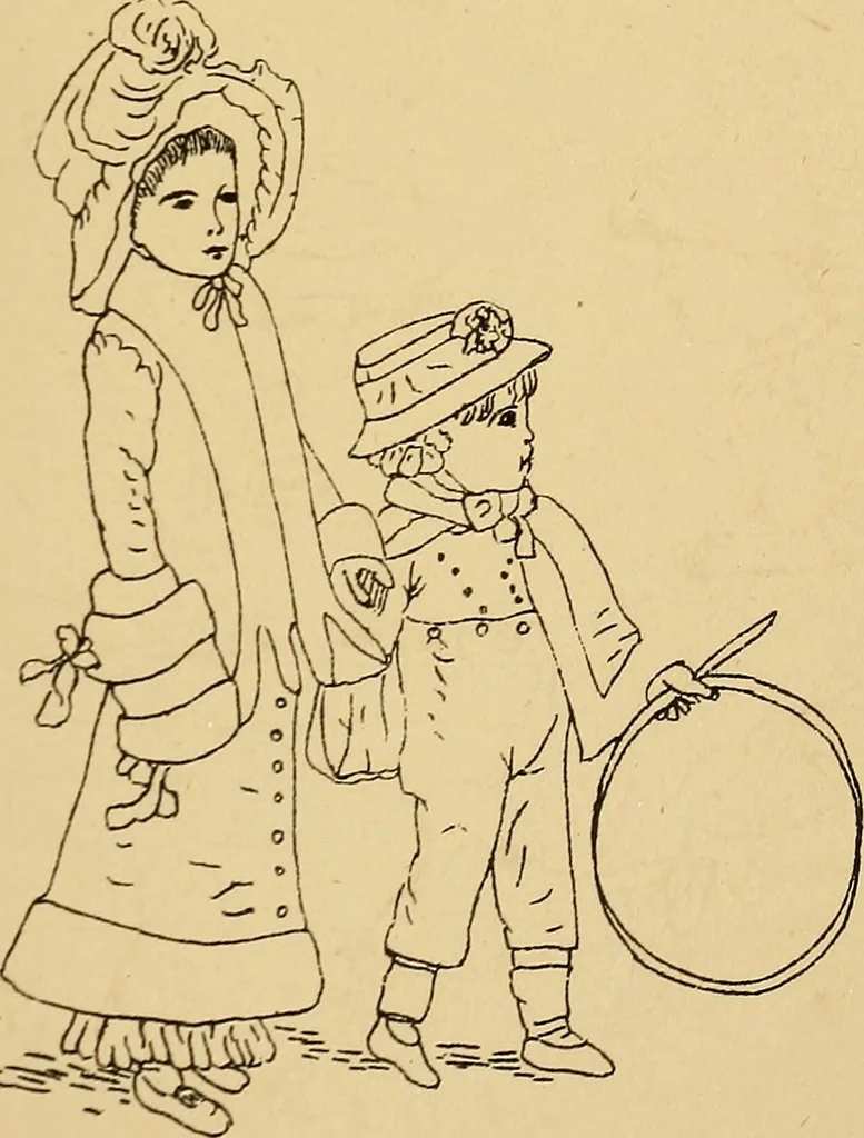 An illustration from Briggs' patent transferring designs, 1880, leaf 204