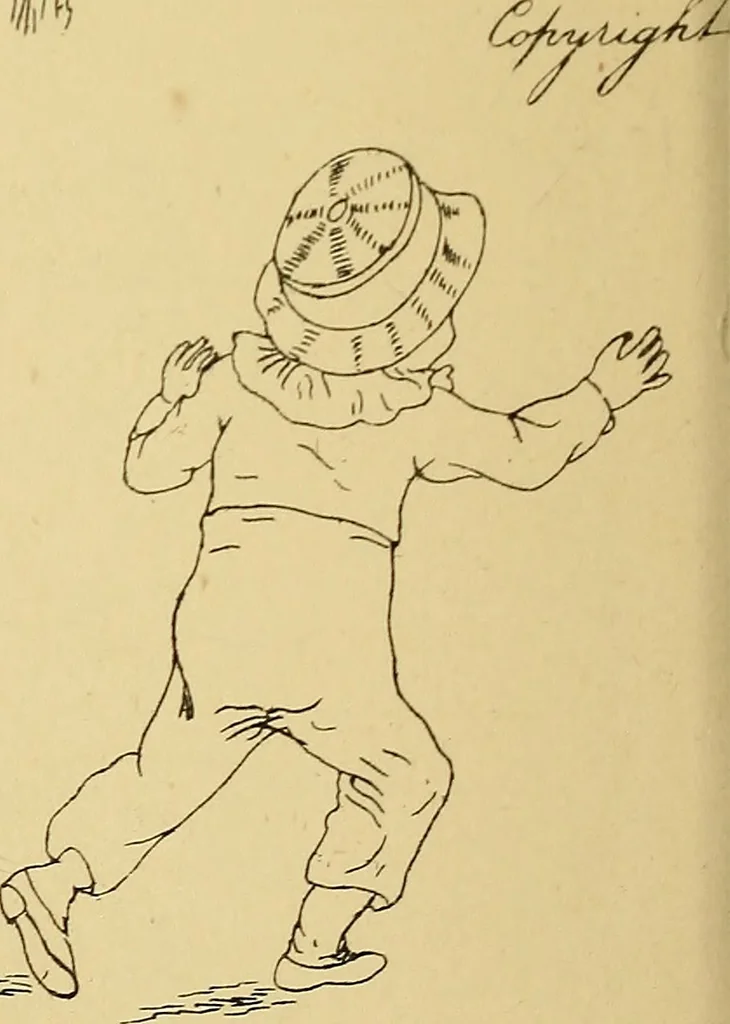 An illustration from Briggs' patent transferring designs, 1880, leaf 205