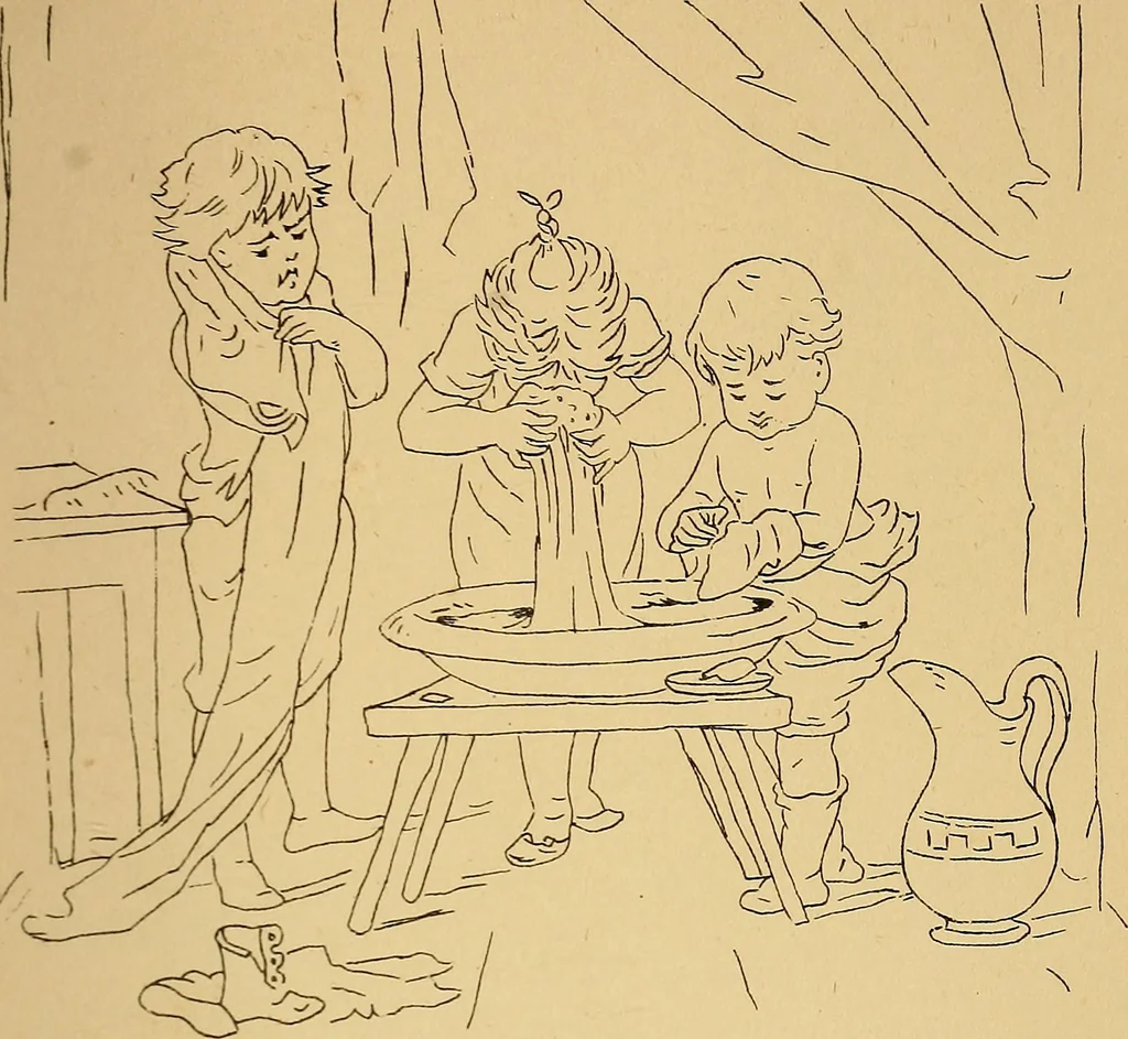 An illustration from Briggs' patent transferring designs, 1880, leaf 210