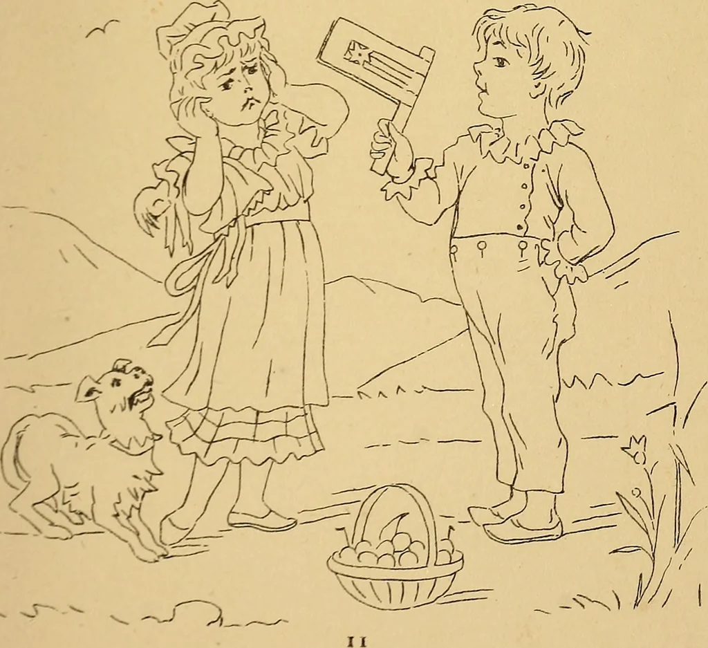 An illustration from Briggs' patent transferring designs, 1880, leaf 210