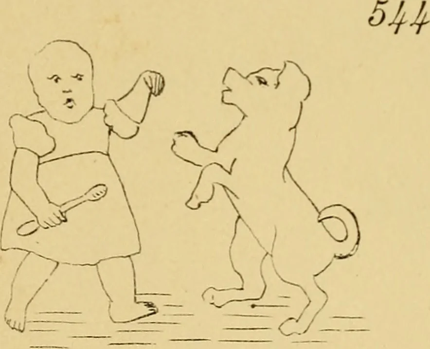 An illustration from Briggs' patent transferring designs, 1880, leaf 213