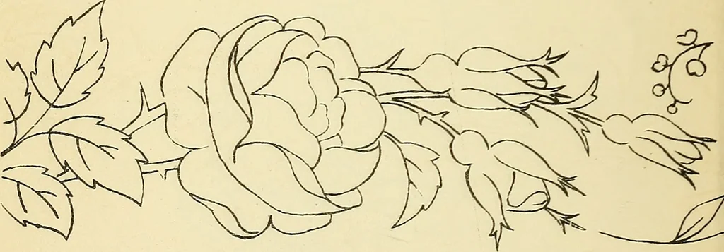 An illustration from Briggs' patent transferring designs, 1880, leaf 23