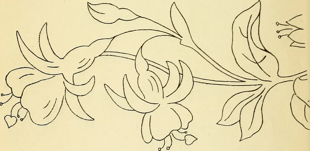 An illustration from Briggs' patent transferring designs, 1880, leaf 27