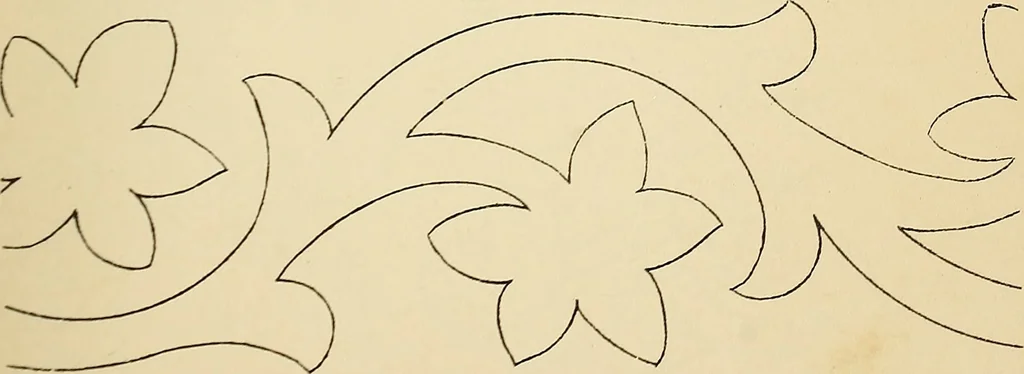 An illustration from Briggs' patent transferring designs, 1880, leaf 30