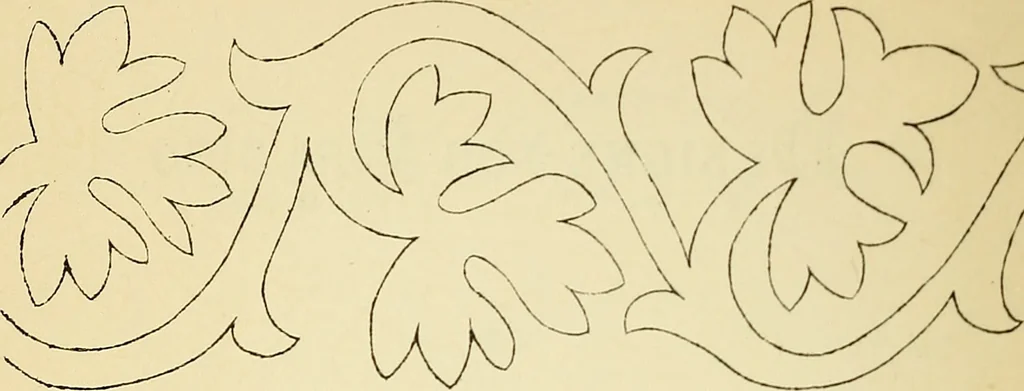 An illustration from Briggs' patent transferring designs, 1880, leaf 31