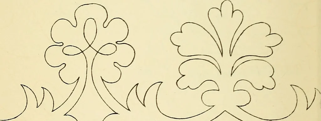 An illustration from Briggs' patent transferring designs, 1880, leaf 33