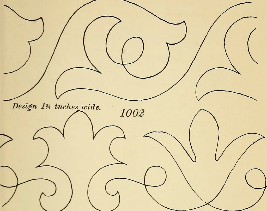 An illustration from Briggs' patent transferring designs, 1880, leaf 34