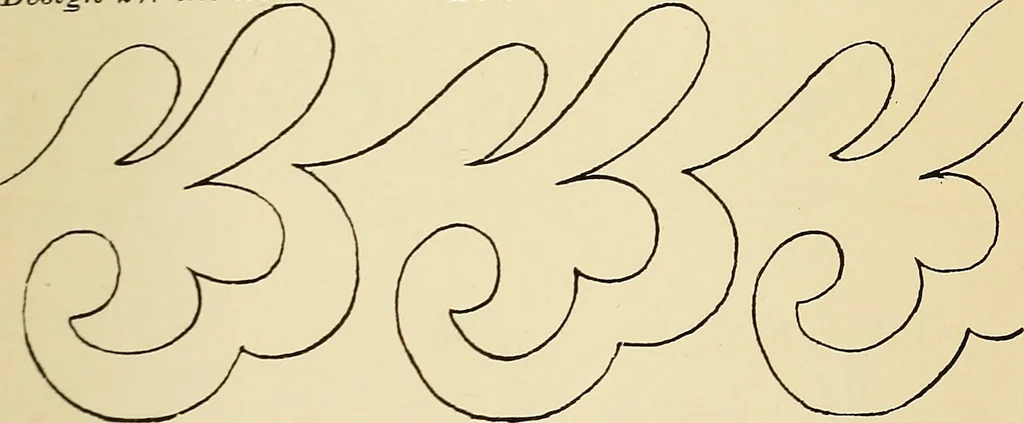 An illustration from Briggs' patent transferring designs, 1880, leaf 34