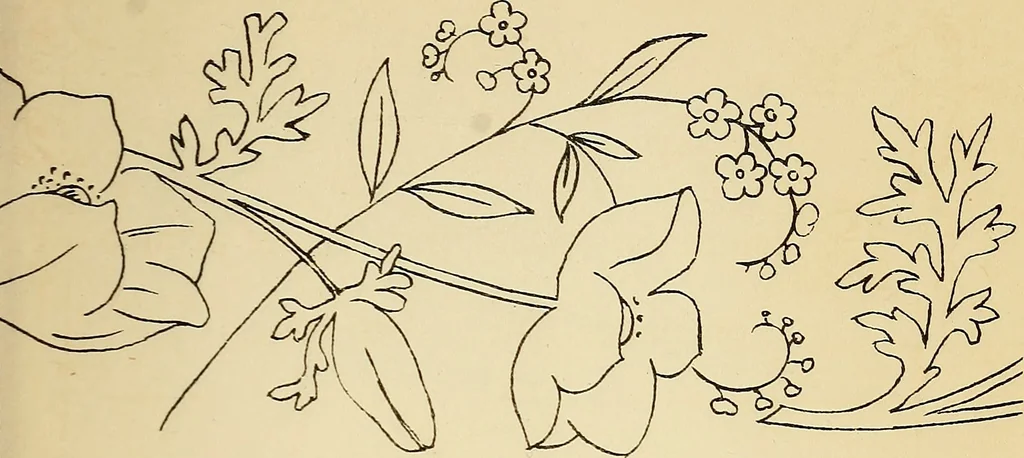 An illustration from Briggs' patent transferring designs, 1880, leaf 36