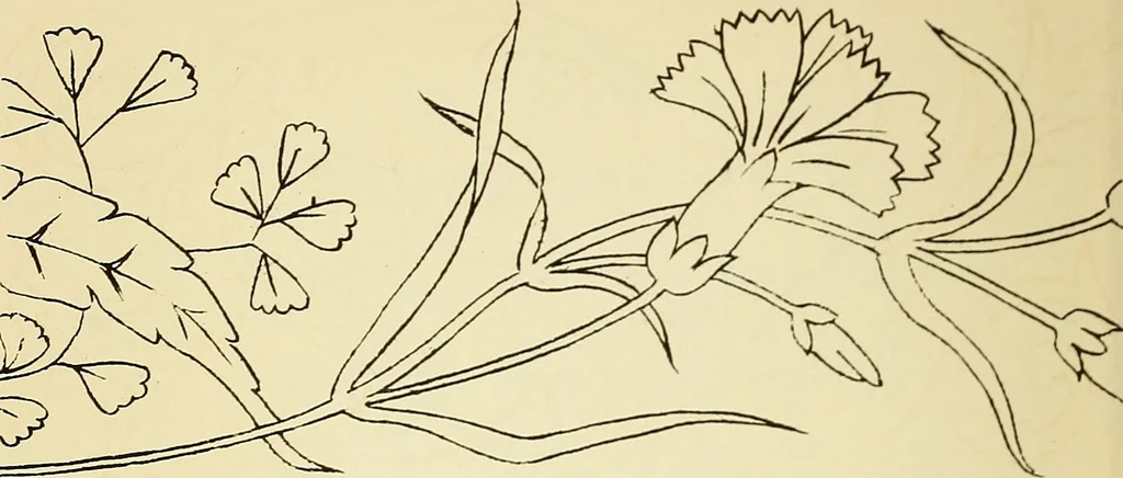An illustration from Briggs' patent transferring designs, 1880, leaf 37