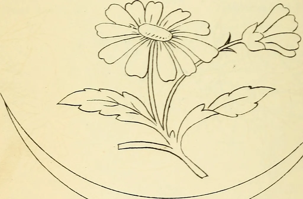 An illustration from Briggs' patent transferring designs, 1880, leaf 39