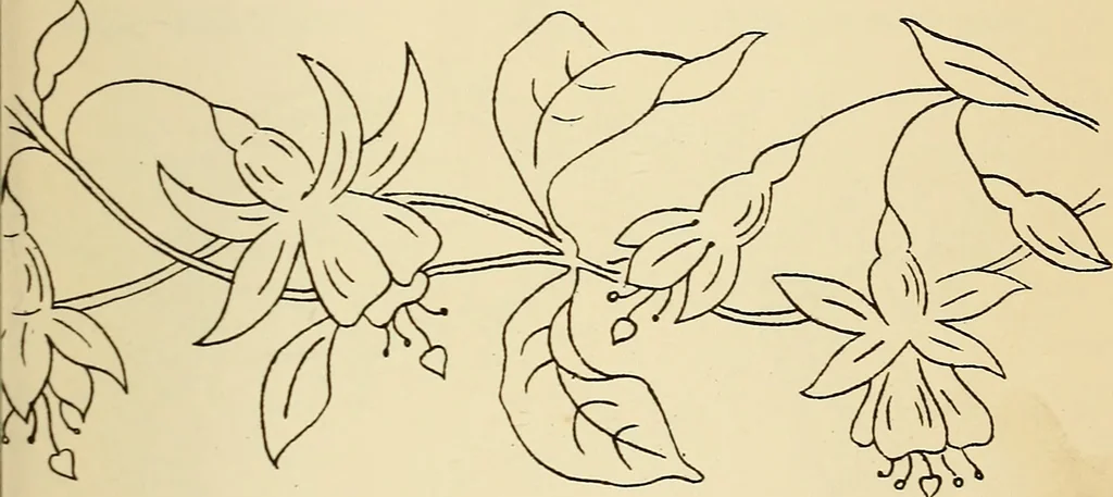 An illustration from Briggs' patent transferring designs, 1880, leaf 40