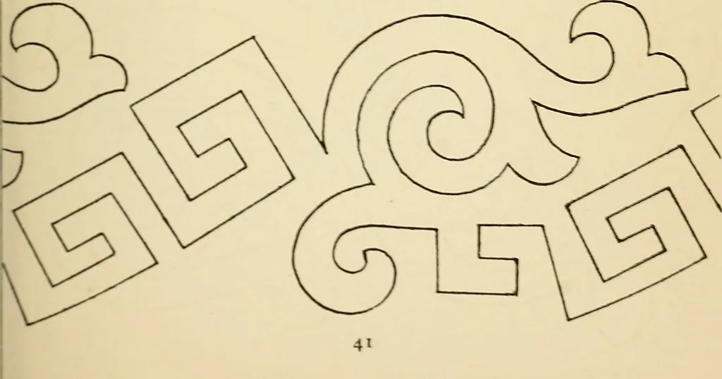 An illustration from Briggs' patent transferring designs, 1880, leaf 48