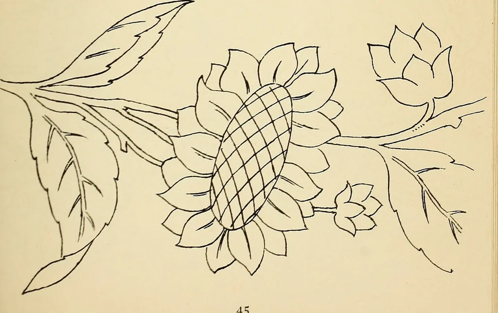 An illustration from Briggs' patent transferring designs, 1880, leaf 52