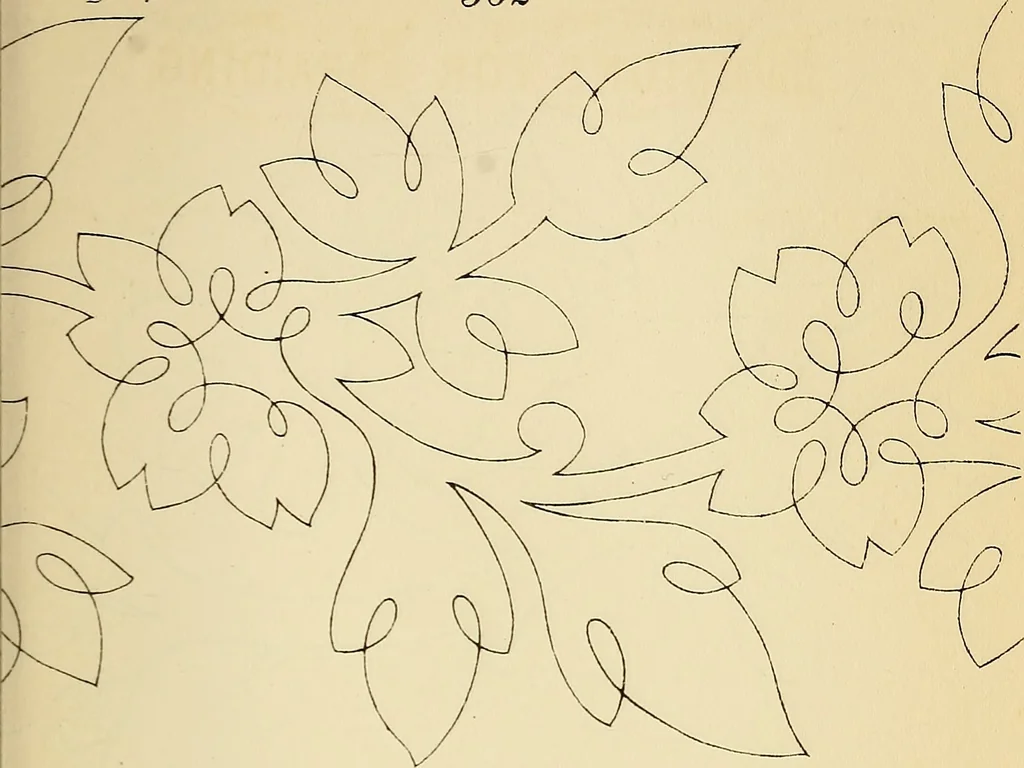 An illustration from Briggs' patent transferring designs, 1880, leaf 60