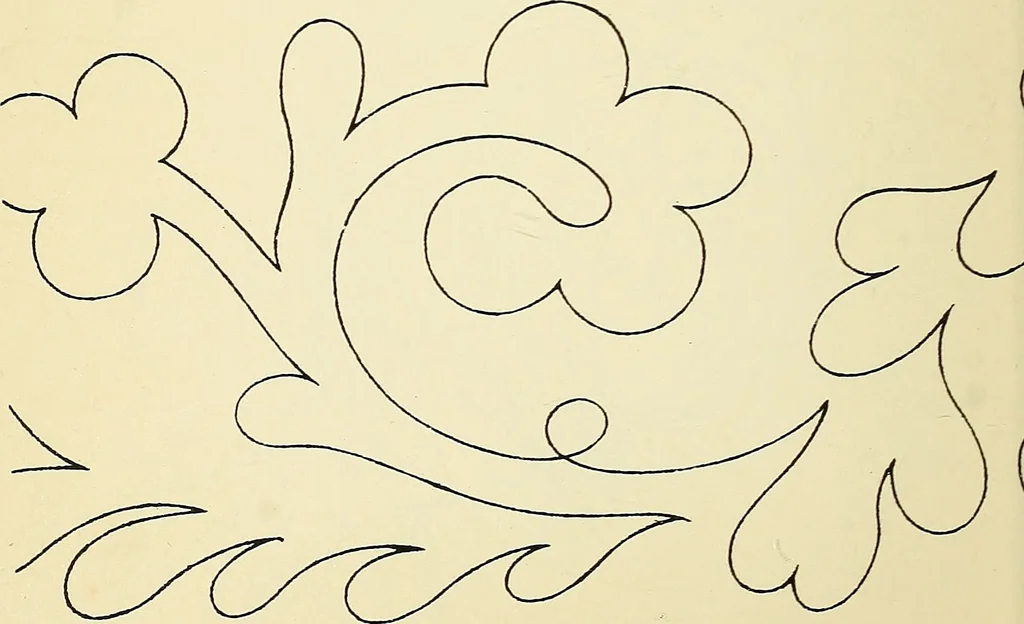 An illustration from Briggs' patent transferring designs, 1880, leaf 61