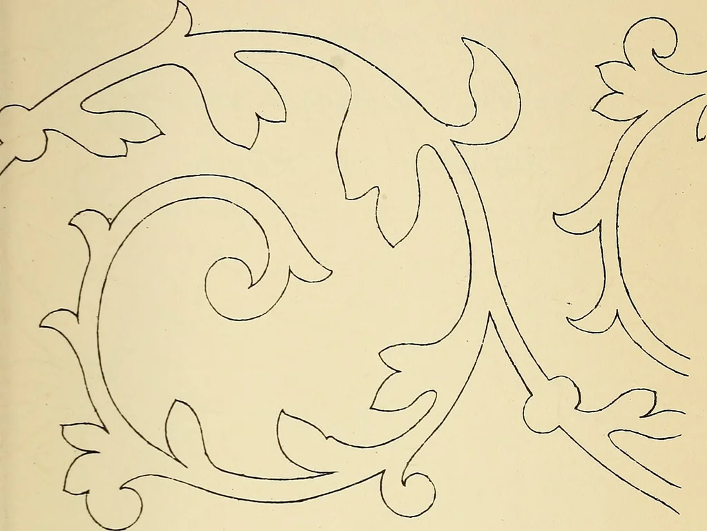An illustration from Briggs' patent transferring designs, 1880, leaf 62