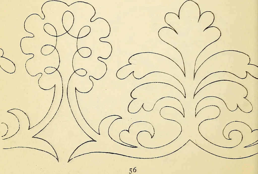 An illustration from Briggs' patent transferring designs, 1880, leaf 63