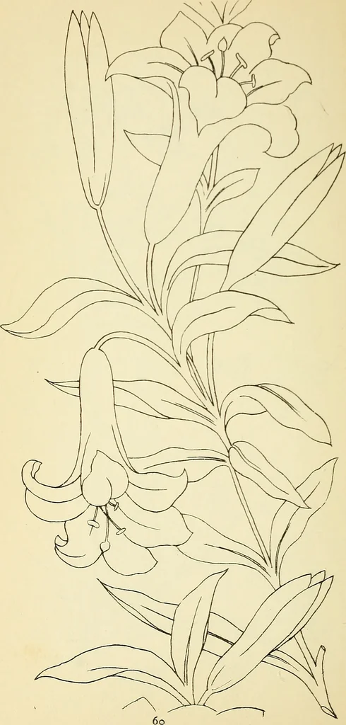 An illustration from Briggs' patent transferring designs, 1880, leaf 67