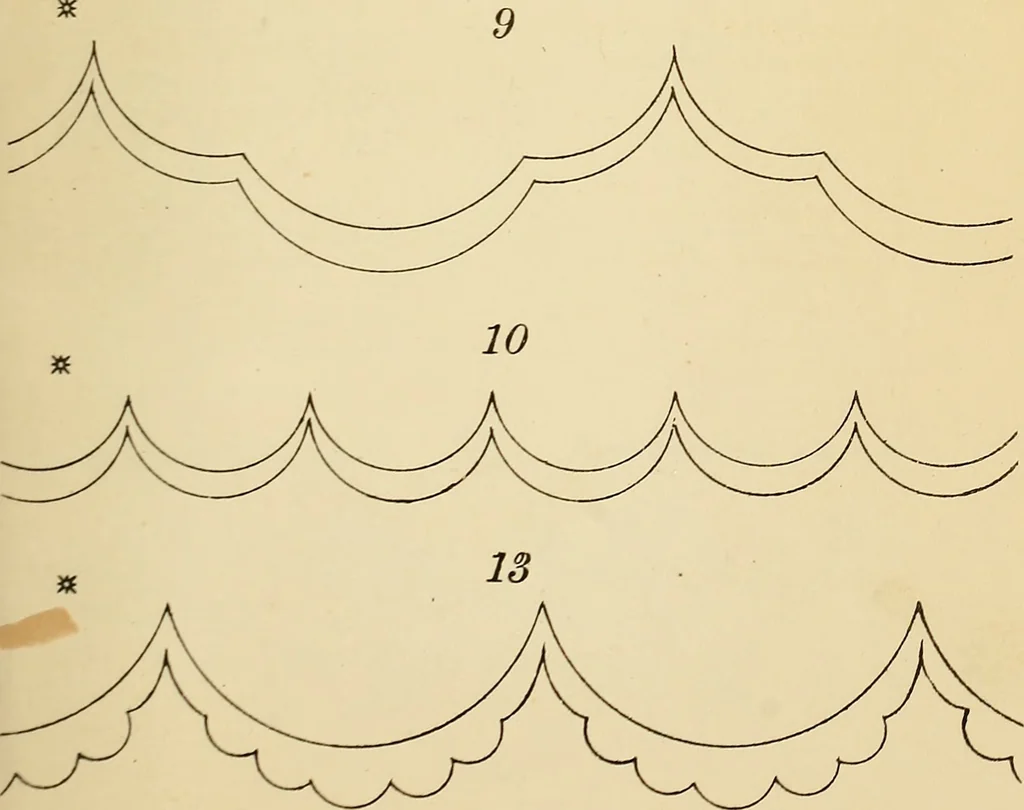 An illustration from Briggs' patent transferring designs, 1880, leaf 8