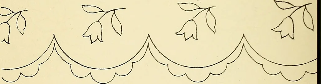An illustration from Briggs' patent transferring designs, 1880, leaf 9