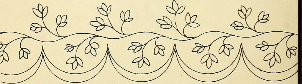 An illustration from Briggs' patent transferring designs, 1880, leaf 9