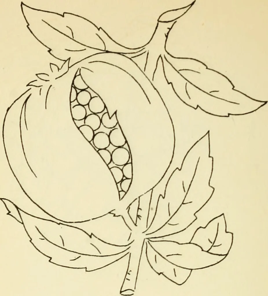 An illustration from Briggs' patent transferring designs, 1880, leaf 91