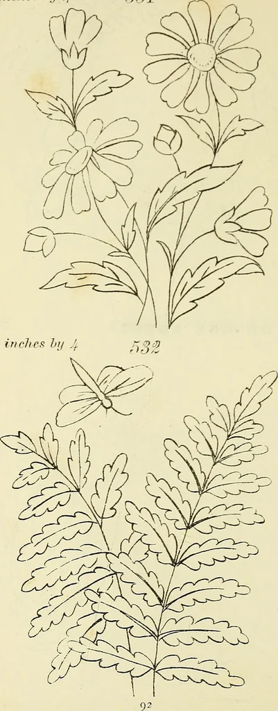 An illustration from Briggs & Co.'s patent transferring papers : patented for the United States of America, 1880, leaf 101