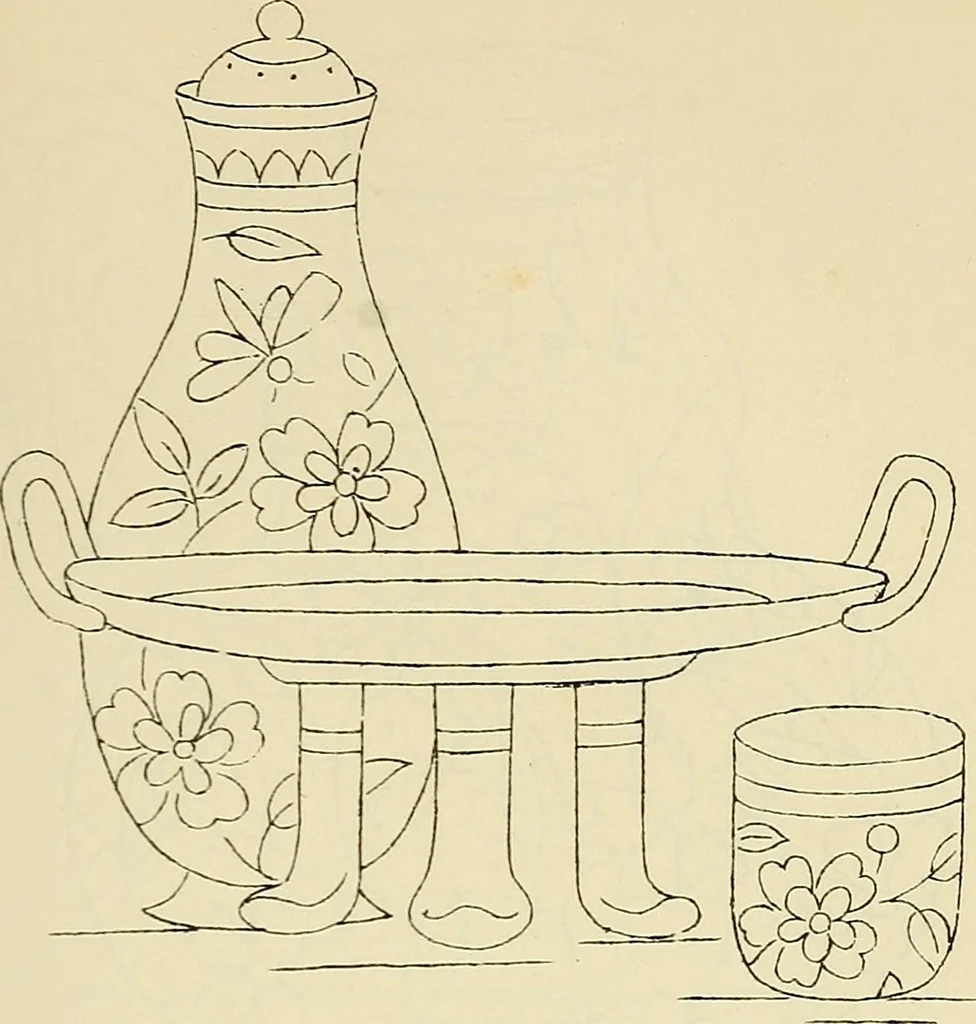 An illustration from Briggs & Co.'s patent transferring papers : patented for the United States of America, 1880, leaf 130