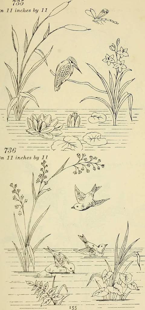 An illustration from Briggs & Co.'s patent transferring papers : patented for the United States of America, 1880, leaf 164