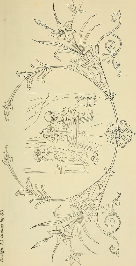 An illustration from Briggs & Co.'s patent transferring papers : patented for the United States of America, 1880, leaf 202