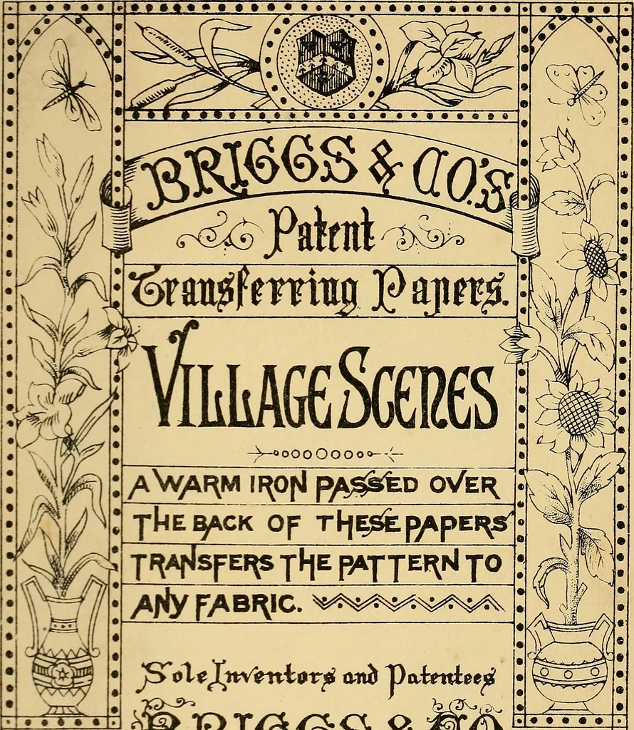 An illustration from Briggs & Co.'s patent transferring papers : patented for the United States of America, 1880, leaf 218