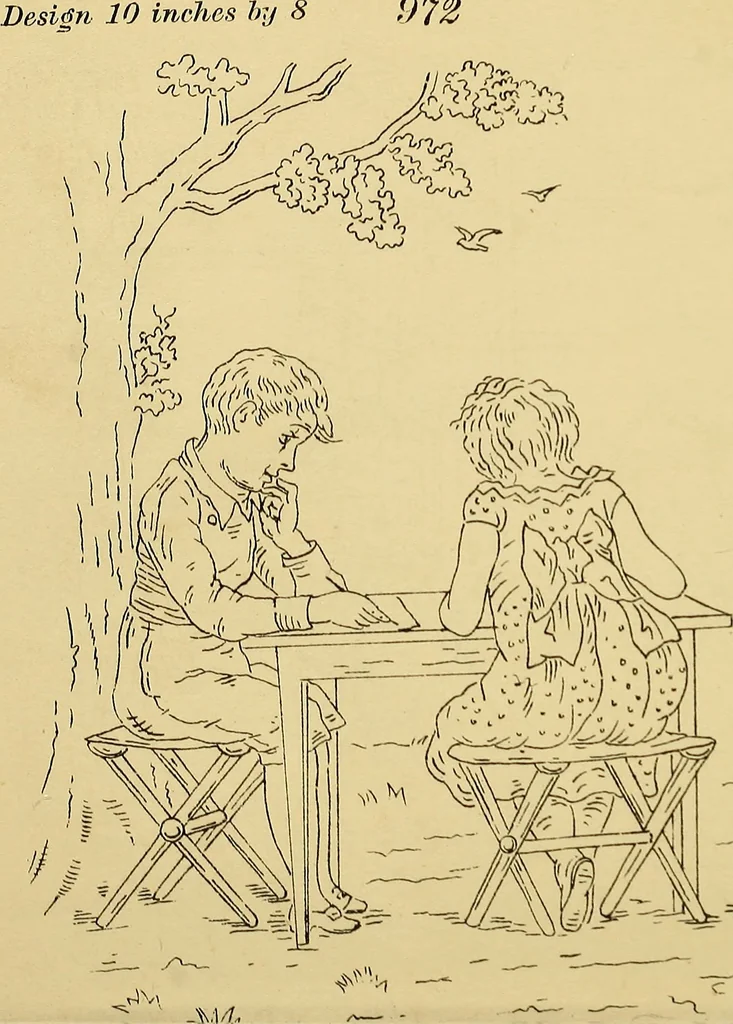 An illustration from Briggs & Co.'s patent transferring papers : patented for the United States of America, 1880, leaf 237