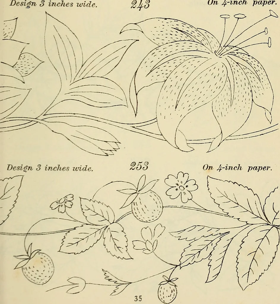 An illustration from Briggs & Co.'s patent transferring papers : patented for the United States of America, 1880, leaf 44