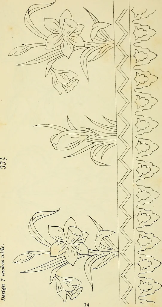 An illustration from Briggs & Co.'s patent transferring papers : patented for the United States of America, 1880, leaf 83